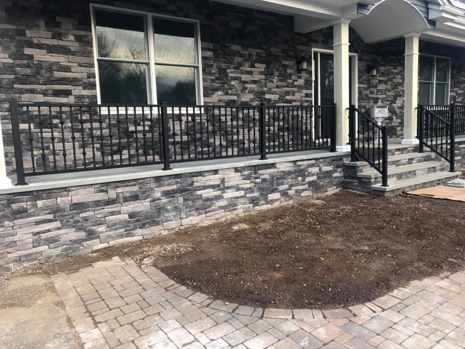 Exterior Porch Rail