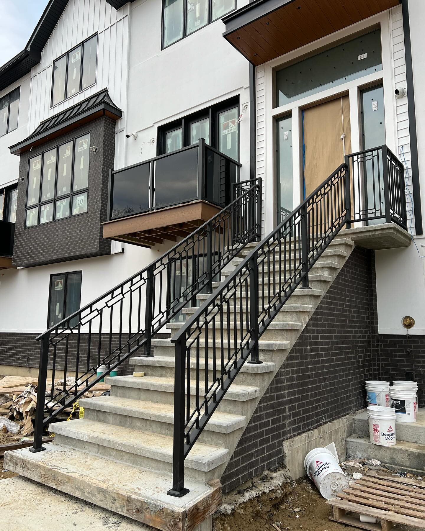 Balcony + Entry Rails
