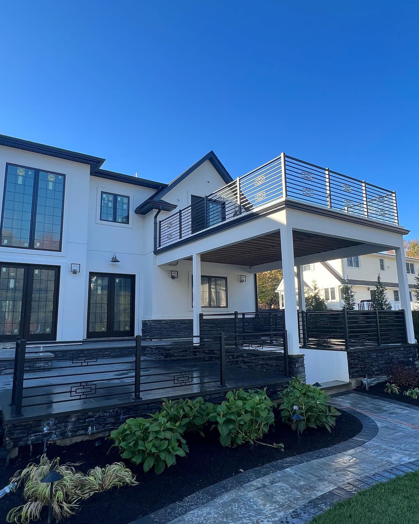Modern Porch Rail